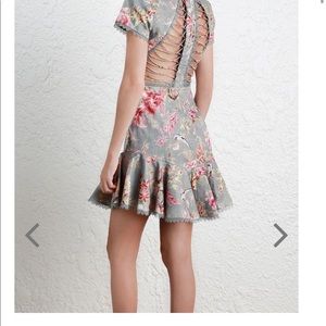 Zimmerman gorgeous open back dress worn once